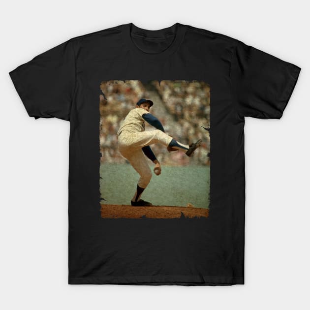 Sandy Koufax - Los Angeles Dodgers, 1961 T-Shirt by PESTA PORA